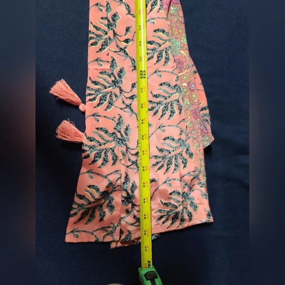 12th Tribe Multicolor Paisley Robe - Picture 5 of 6